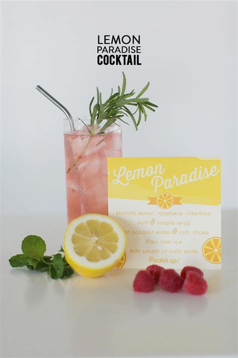 Lemon Paradise Cocktail