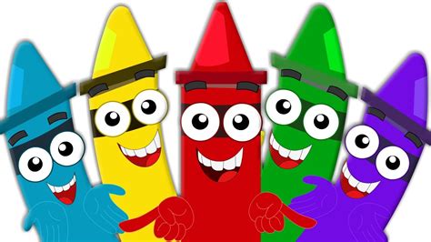 Crayons Color Song Learn Colors For Babies And Kids Colors For