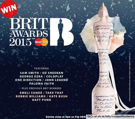 Win A 3cd Copy Of The Official Brit Awards Album 2015