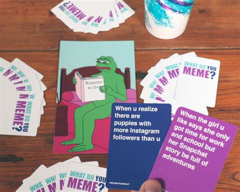 Meme tokens are making people rich. What Do You Meme? game is 2017's Cards Against Humanity