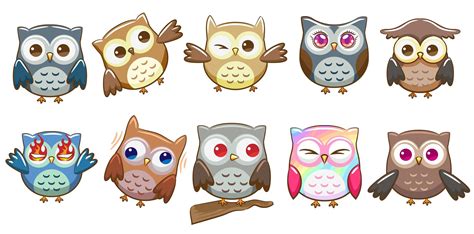 There S A Big Eyed Owl Clipart