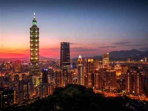 Taipei Skyline Taiwan
