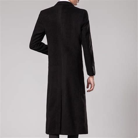 Get great deals on ebay! Jual Pea Coat Men Winter Coat Coat Jacket Long Coat Coat ...
