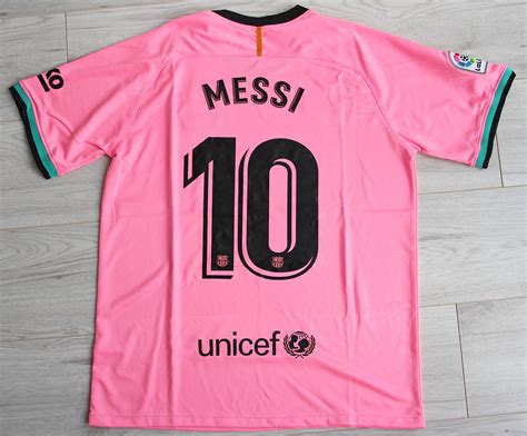 Koszulka Piłkarska Fc Barcelona 3rd 2021 Nike 10 Messi Fc Barcelona