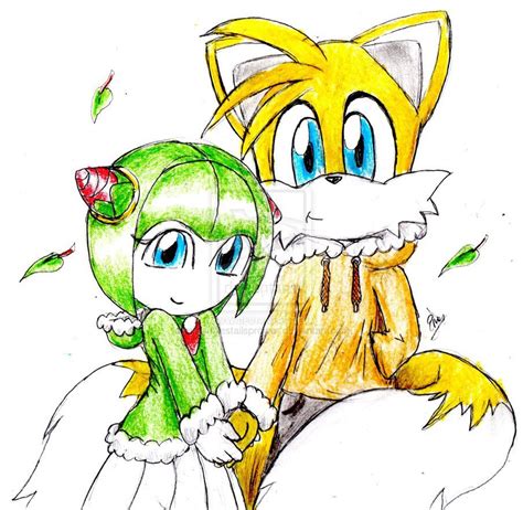 Tails was looking for new love to get over cosmo. How sweet! Tails - Cosmo | Sonic fan art, Cosmos, Anime love