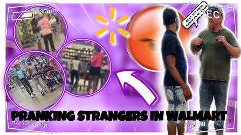 Tripping Over Peoples Shopping Carts Prank In Walmart Got Kicked Out Youtube