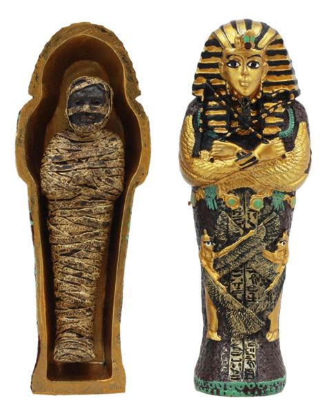unique model ancient egyptian mummy sarcophagus tutankhamun made in egypt ancient