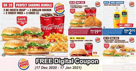 Burger king va a tu casa. Burger King FREE Digital Coupon Promotion (17 December ...