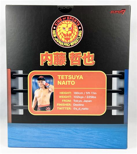 Ultimates Wrestlers Super7 New Japan Pro Wrestling Tetsuya Naito