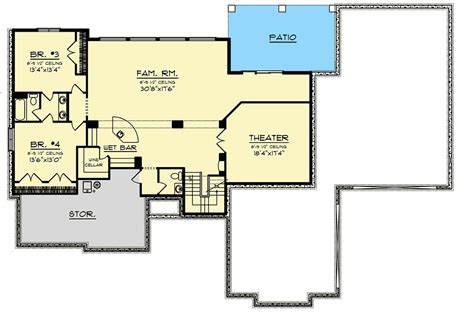 Ranch House Plans With Finished Walkout Basement Openbasement