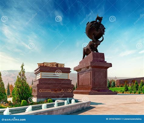 Monument Earthquake In Ashgabad To The Earthquake Of 1948 Ashgabat