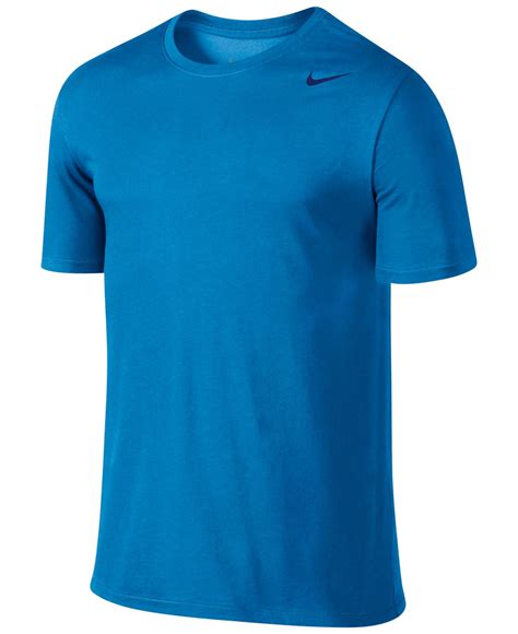 Nike Mens Dri Fit 20 T Shirt In Blue For Men Lyst