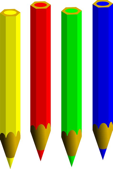 Download Pencils Colored Pen Royalty Free Vector Graphic Pixabay