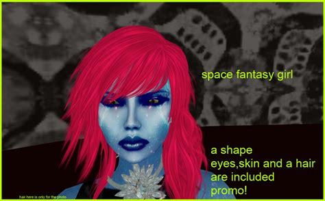 second life marketplace space girl promo avatar