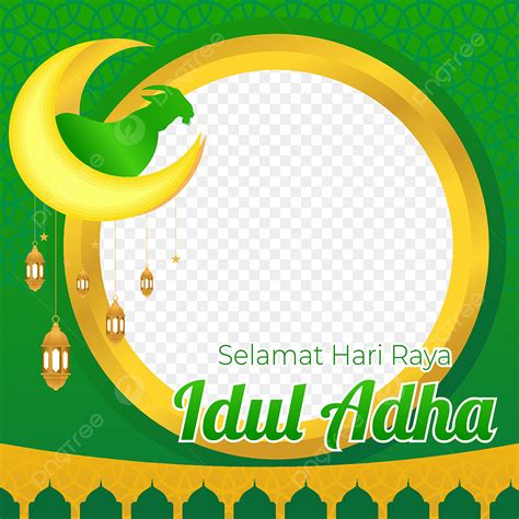 Twibbon De Hari Raya Idul Adha Avec Mosquée Png Twibbon Islamique