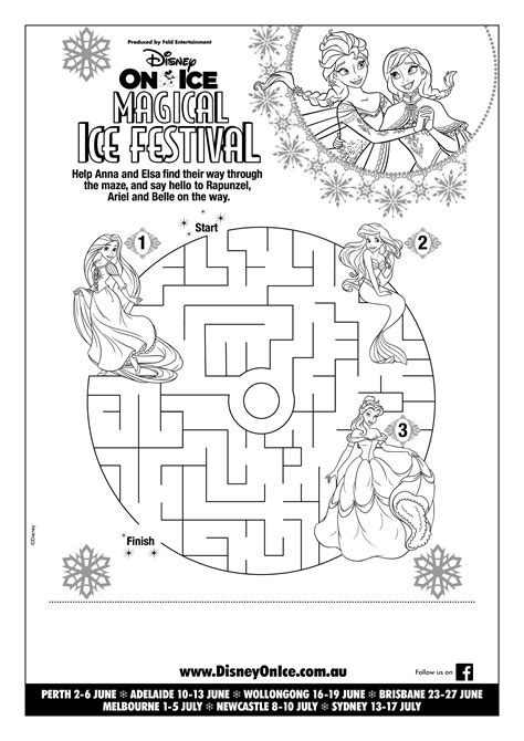 Awesome Free Printable Disney On Ice Activity Sheets Plus Your Chance