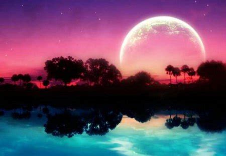 Only the best hd background pictures. SURREAL MOON - Fantasy & Abstract Background Wallpapers on ...