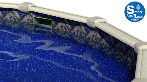 Smartline® 18 X 33 Oval Manor Replacement Liner For Esther Williamsjohnny Weissmuller Pools