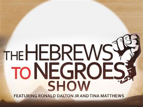 The Hebrews To Negroes Show 0808 By Survival Radio Network3 Self Help