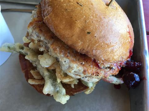 We Tried Hopdoddy S Turducken Burger And Here Are The Results Turducken