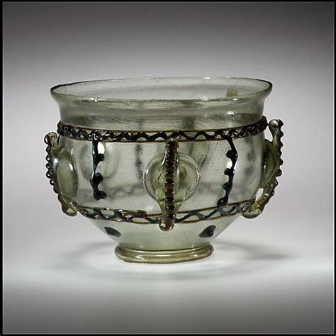 Glass Bowl Circa 375 425 Late Roman The Metropolitan Museum Of Art