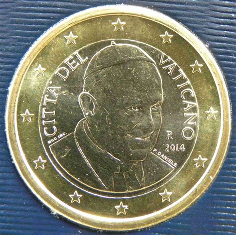 Vatikan 1 Euro Münze 2014 Euro Muenzentv Der Online Euromünzen Katalog
