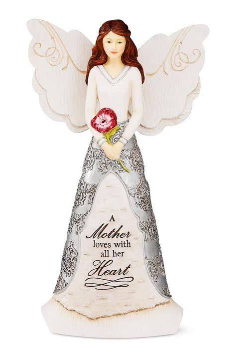Mother Angel Figurine Angel Figurines Mothers Love Angel