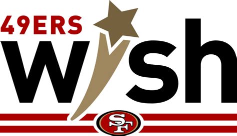 Download Transparent Make A Wish Logo Png San Francisco 49ers Pngkit