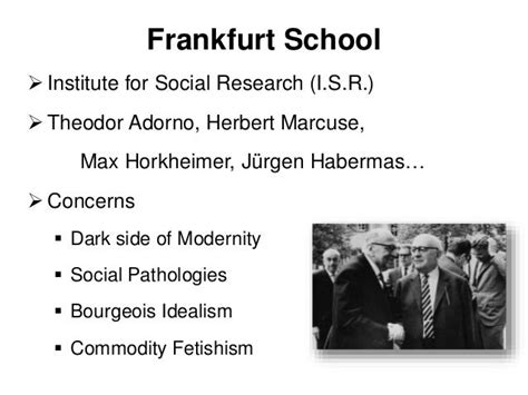 Mass Culture And Criticism Of The Frankfurt School
