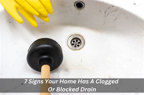 7 Signs Your Home Has A Clogged Or Blocked Drain