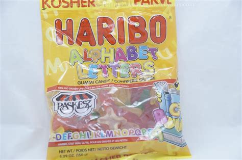 Paskesz Haribo Alphabet Letters Gummy Candy 150g