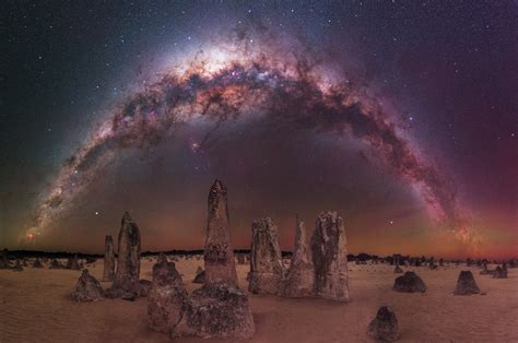 Milky Way At The Pinnacles Desert Western Australia Flickr