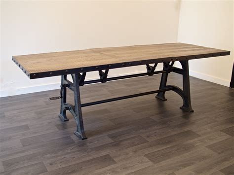 Table industrielle Extensible | Table a manger industriel, Table