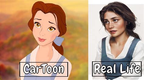 Artist Reimagines 20 Disney Characters As Real People Youtube