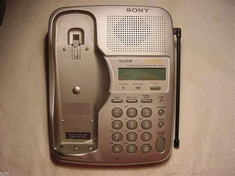 Base Only Sony Spp Ss966 900 Mhz Cordless Speaker Phone Telephone