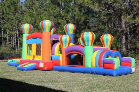 Upgrade your florida events with waterslides today! Jacksonville Balloon Obstacle Water Slide Course Rental ...