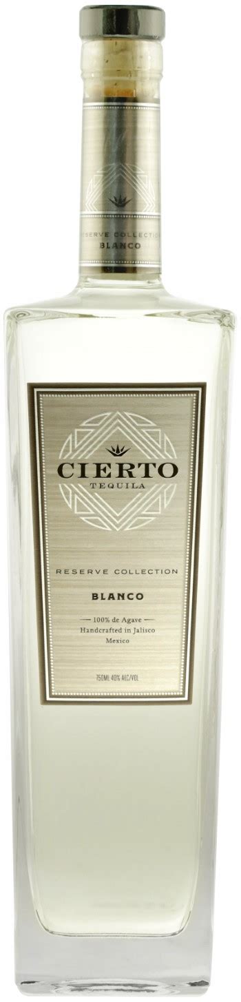 Bronze Cierto Tequila Reserve Collection Blanco World Tequila