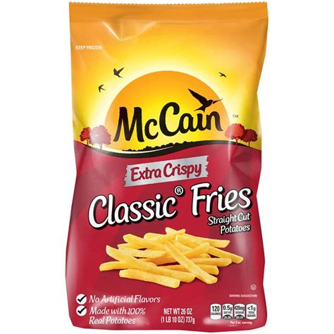 Mccain Extra Crispy Classic Fries 26 Oz Instacart