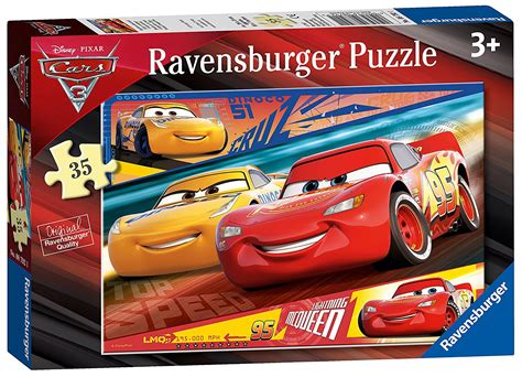 Disney Pixar Cars 3 35 Piece Jigsaw Puzzle Game 4005556087921