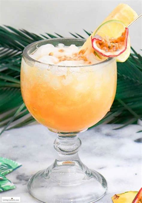 Passion Fruit Tropical Rum Punch Recipe Living Locurto