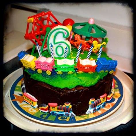Birthday Cake 6 Year Old Boy Cake Decoration Ideas 6th Birthday