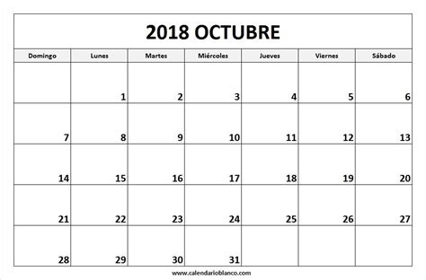 Para Imprimir Calendario Octubre 2018 Calendario Páginas Del Libro