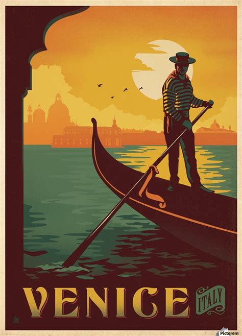 Venice Vintage Italian Poster Vintage Poster