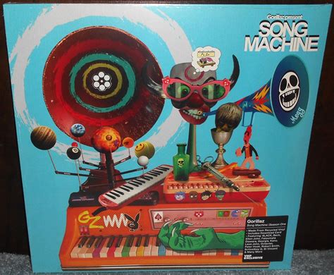 Gorillaz Present Song Machine Season One Recycled Vinyl Me Please Vmp