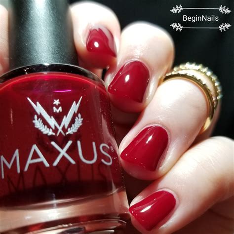 Lets Begin Nails Maxus Nails Empower Collection Swatch And Review