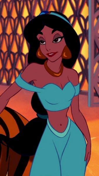 Princess Jasmine And Aladdin Cartoon