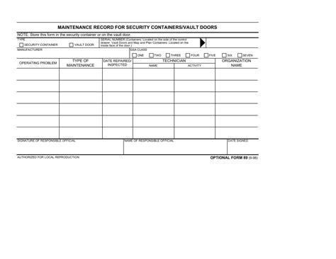 Optional Form 271 Fillable Printable Forms Free Online