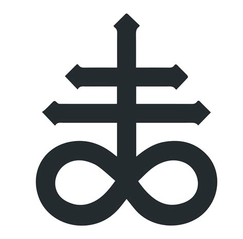 The Leviathan Cross Satanic Cross Symbol And Its Meaning Mythologian