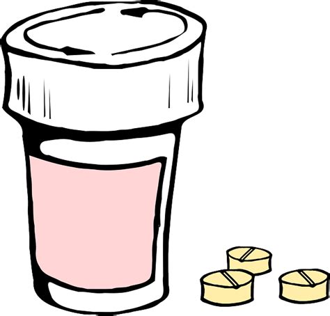Gambar vektor gratis: Pil, Botol, Label, Medis, Obat - Gambar gratis di