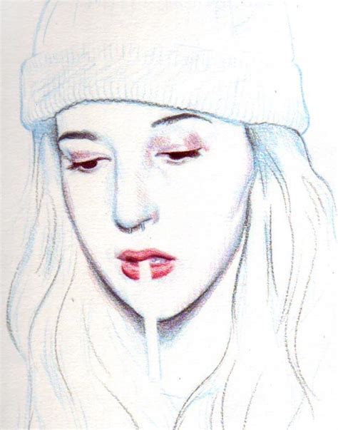 Drawing improves your chances of Survival: Beanie Girl